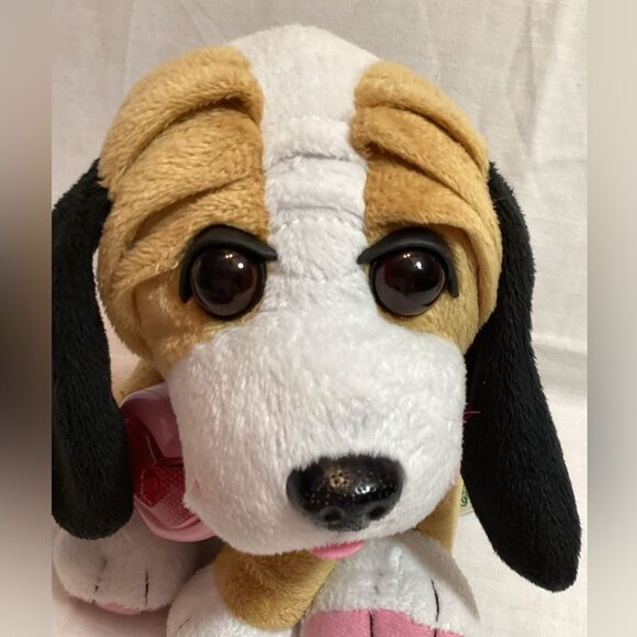 Cabbage Patch Kids CPK Adoptimals Plush Tan & Black Electronic Puppy Dog Plush - Picture 2 of 10